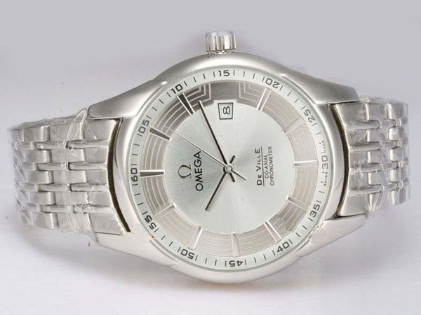 Omega De Ville Hour Vision 431.30.41.21.02.001 Automatic Stainless Steel Bezel White Dial Watch watches