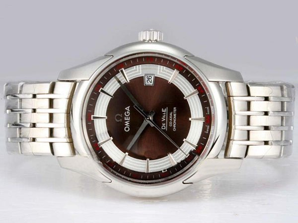 Omega De Ville Hour Vision 431.60.41.21.13.001 Stainless Steel Case Round Midsize Watch watches