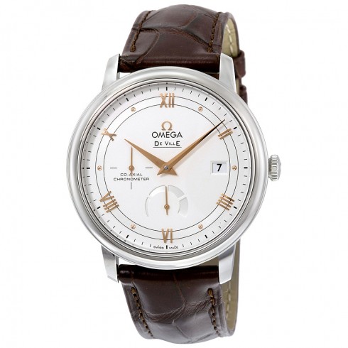 Omega De Ville Prestige Silver Opaline Dial Automatic Men's Watch 424.13.40.21.02.002 watches