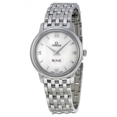 Omega De Ville Prestige Mother of Pearl Dial Stainless Steel Ladies Watch 424.10.27.60.05.001 watches