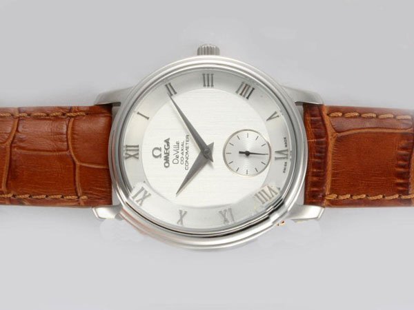 Omega De Ville Prestige Small Seconds 4813.30.01 Midsize Manual Winding 38mm Watch watches