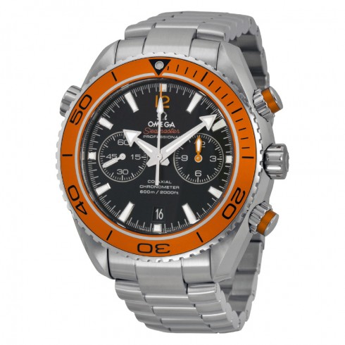 Omega Planet Ocean Chronograph Automatic Orange Bezel Men's Watch watches