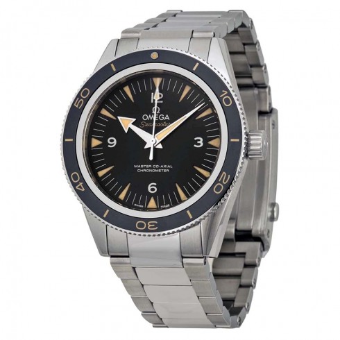 Omega Seamaster 300 Automatic Black Dial Stainless Steel Men's Watch 23330412101001 watches