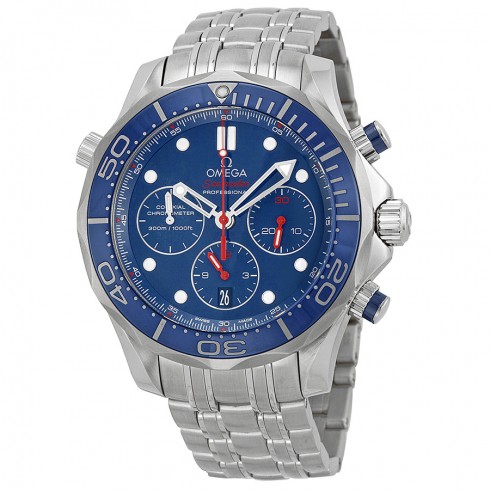 Omega Seamaster 300 Diver Blue Dial Stainless Steel Men's Watch 212.30.44.50.03.001 watches