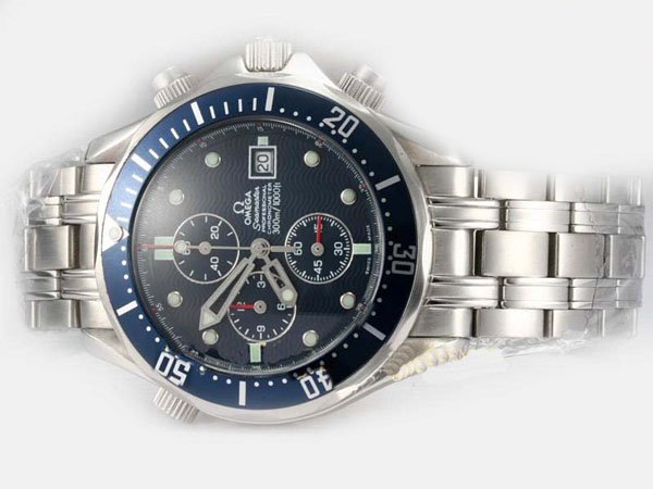 Omega Seamaster 300 M Chrono Diver 2225.80.00 42mm Mens Stainless Steel Case Watch watches
