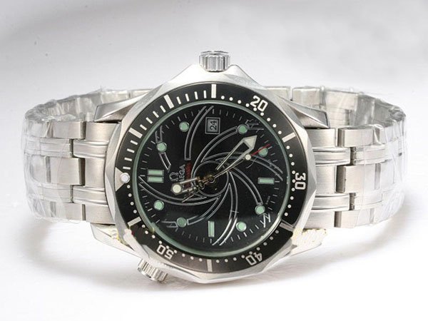 Omega Seamaster 300 M Diver Chronometer 2226.80.00 Midsize Round White Stainless Steel Strap Watch watches