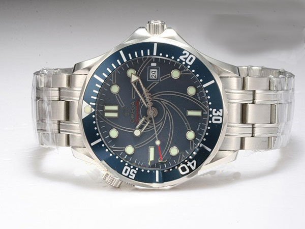 Omega Seamaster 300 M Diver Chronometer 2226.80.00 Round Automatic Blue Dial Watch watches