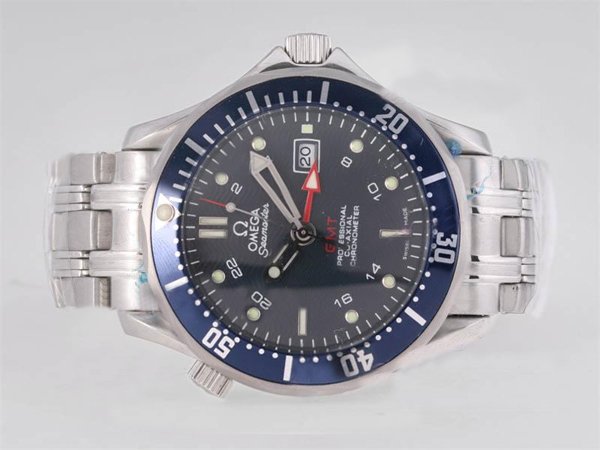 Omega Seamaster 300 M GMT 2535.80.00 Round Midsize Automatic Watch watches