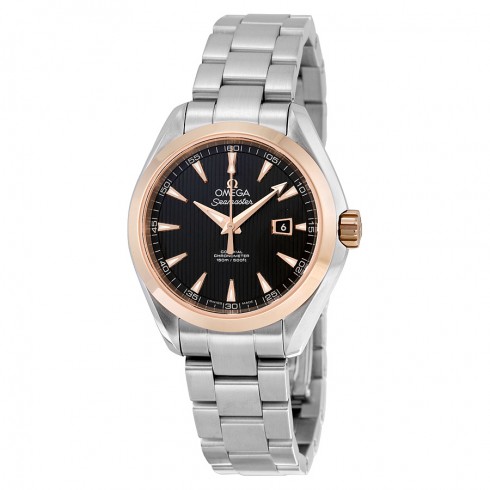 Omega Seamaster Aqua Terra Automatic Black Dial Stainless Steel Ladies Watch 231.20.34.20.01.003 watches