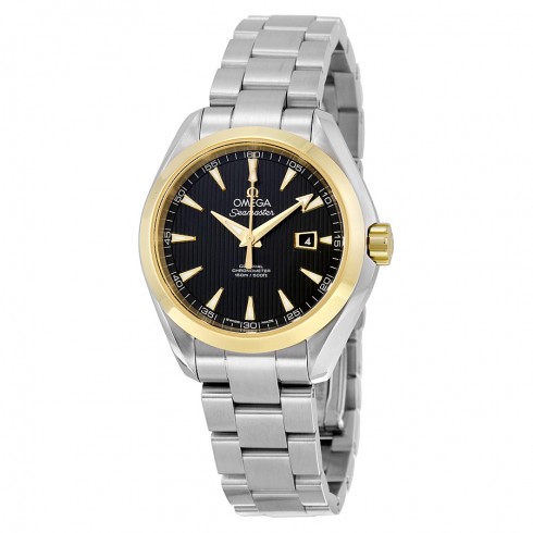 Omega Seamaster Aqua Terra Automatic Black Dial Stainless Steel Ladies Watch 231.20.34.20.01.004 watches
