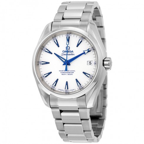 Omega Seamaster Aqua Terra White Dial Stainless Steel Automatic Men's Watch 23190392104001 watches