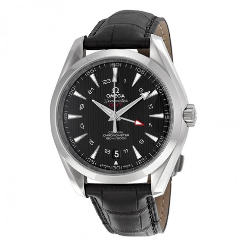 Omega Seamaster Aqua Terra Black Dial GMT Men's Watch 23113432201001 watches