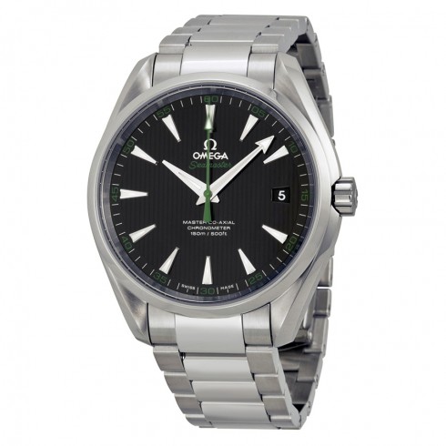 Omega Seamaster Aqua Terra Master Co-axial Black Dial Stainless Steel Men's Watch 23110422101004 watches