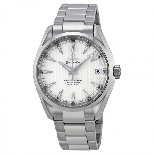 Omega Seamaster Aqua Terra Silver Dial Stainless Steel Men's Watch 23110392102002 watches
