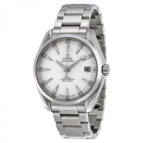 Omega Seamaster Aqua Terra Silver Dial Stainless Steel Men's Watch 23110422102001 watches