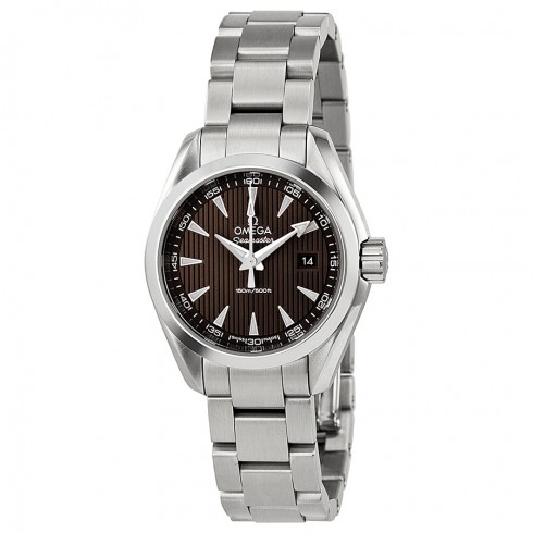 Omega Seamaster Aqua Terra Teak Grey Dial Stainless Steel Watch 23110306006001 watches