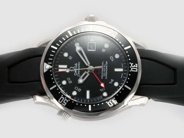 Omega Seamaster GMT Automatic 212.30.41.20.01.002 Black Dial 41mm Automatic Watch watches