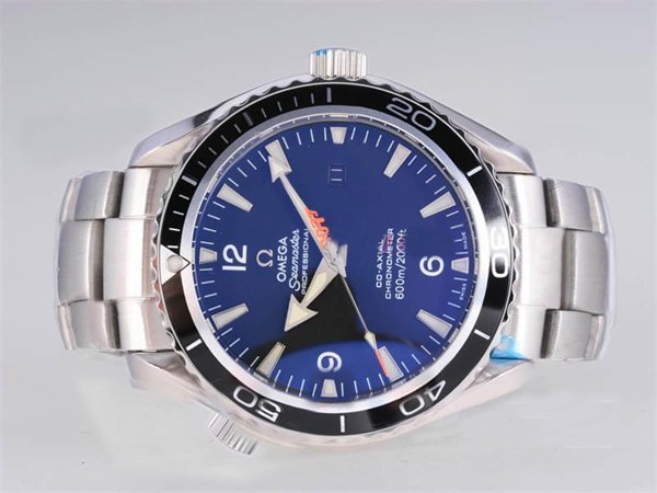 Omega Seamaster Planet Ocean 2209.50.00 Blue Dial Automatic 45.5mm Watch watches