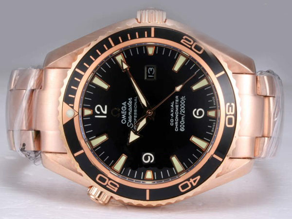 Omega Seamaster Planet Ocean 222.60.42.20.01.001 Automatic 45.5mm Black Dial Watch watches