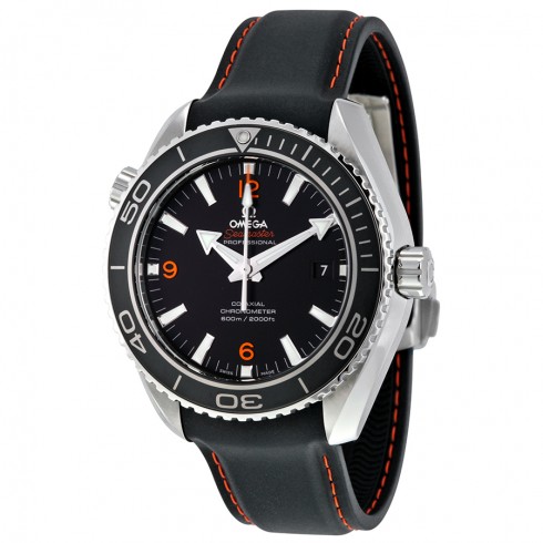 Omega Seamaster Planet Ocean Black Rubber Men's Watch 23232462101005 watches