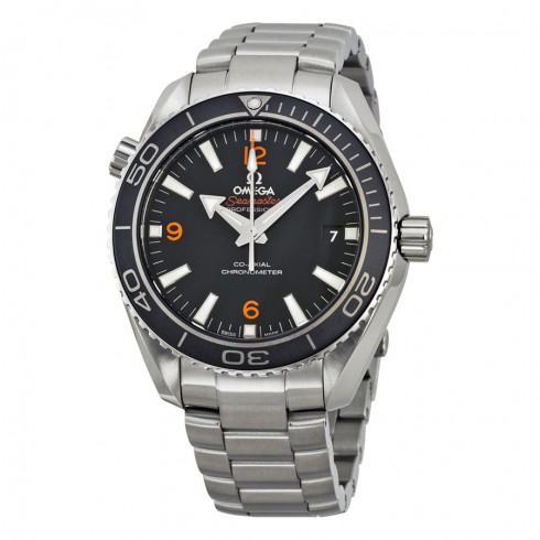 Omega Seamaster Planet Ocean Black Stainless Steel Men's Watch 23230422101003 watches