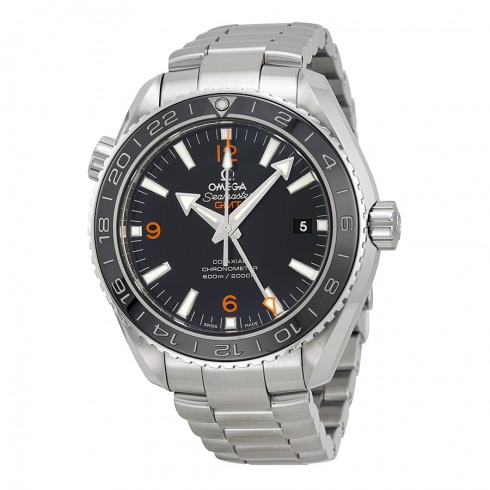 Omega Seamaster Planet Ocean GMT Black Dial Steel Men's Watch 23230442201002 watches