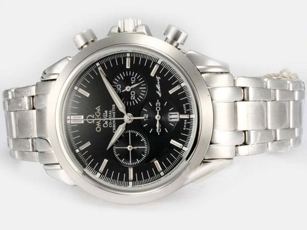 Omega Speedmaster Broad Arrow 3151.50.00 Black Dial Round Silver Stainless Steel Strap Watch watches