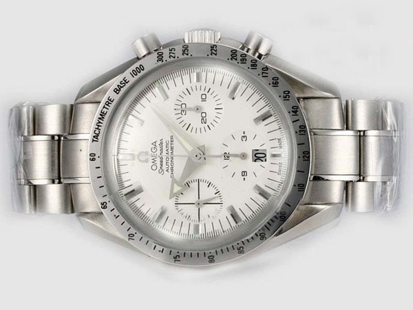 Omega Speedmaster Broad Arrow 3152.30.00 Stainless Steel Bezel Automatic Mens Watch watches