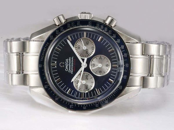Omega Speedmaster Broad Arrow 321.10.42.50.01.001 Mens Round White Stainless Steel Strap Watch watches