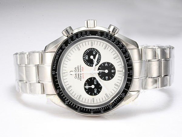 Omega Speedmaster Broad Arrow 321.10.42.50.01.001 Stainless Steel Case Round White Dial Watch watches