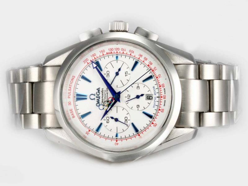 Omega Speedmaster Broad Arrow 3551.20.00 41mm White Dial Automatic Watch watches