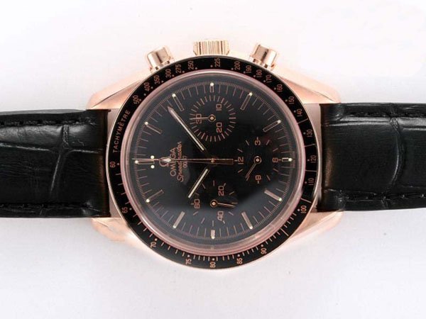 Omega Speedmaster Broad Arrow 3659.50.31 Round Manual Winding Black Dial Watch watches