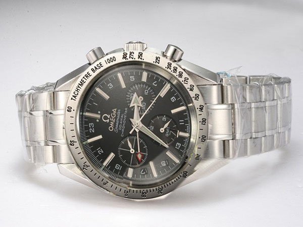 Omega Speedmaster Broad Arrow GMT 3581.30.00 Mens Round Automatic Watch watches