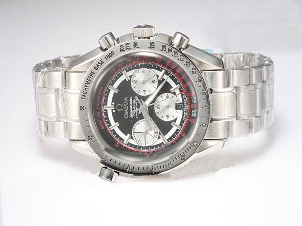 Omega Speedmaster Broad Arrow Rattrapante 3582.51.00 Midsize 42mm Silver Stainless Steel Strap Watch watches