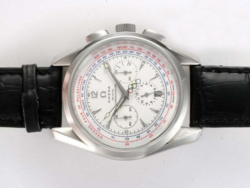 Omega Speedmaster Broad Arrow Rattrapante 3882.31.37 Automatic Midsize 41mm Watch watches