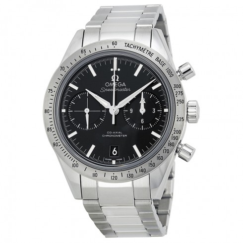 Omega Speedmaster Chronograph Black Dial Steel Men's Watch 33110425101001 watches