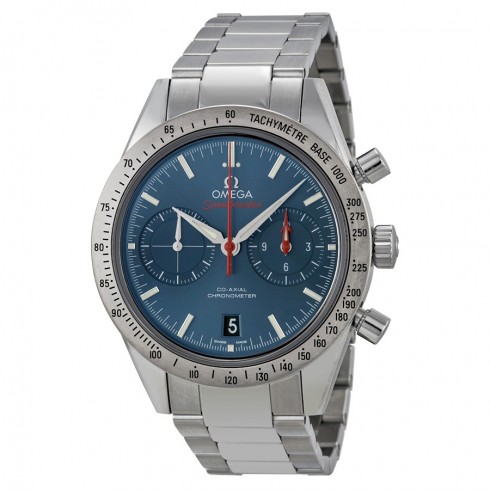 Omega Speedmaster Chronograph Blue Dial Stainless Steel Men's Watch 33110425103001 watches
