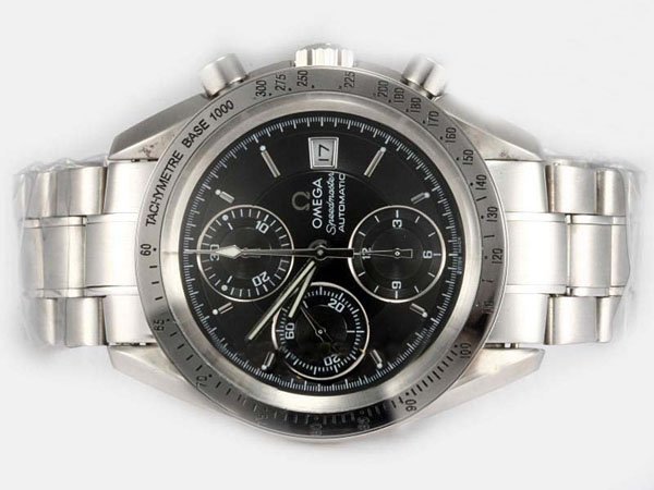 Omega Speedmaster Date 3210.50.00 Automatic Black Dial 40mm Watch watches
