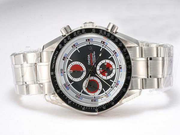 Omega Speedmaster Date 3210.51.00 Black Dial Stainless Steel Case Watch watches