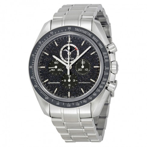 Omega Speedmaster Moonwatch Chronograph Black Dial Stainless Steel Men's Watch 31130443201001 watches
