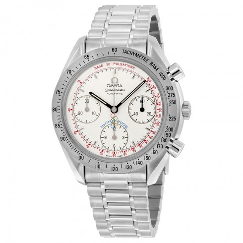 Omega Speedmaster Olympic Edition Silver Dial Stainless Steel Men's Watch 3538.30 watches
