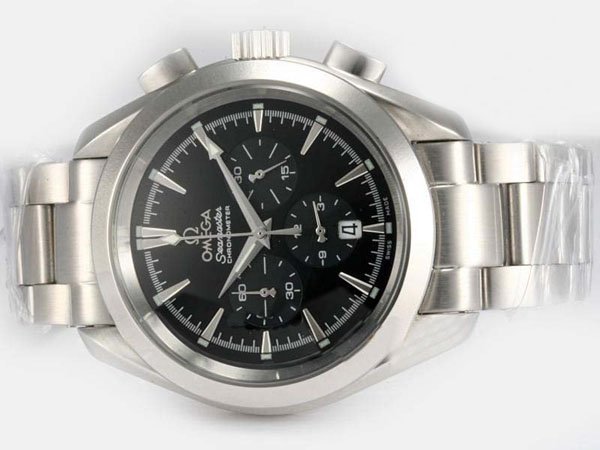 Omega Speedmaster Racing Chronometer 2269.52.00 Round Black Dial Quartz Chronograph Watch watches