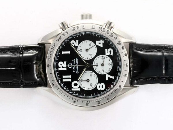 Omega Speedmaster Reduced 3802.73.51 Midsize Quartz Chronograph Round Watch watches