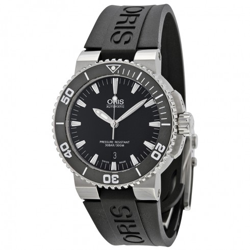 Open Box - Oris Aquis Date 43 mm Steel/Rubber Men's Watch 733-7653-4154RS watches