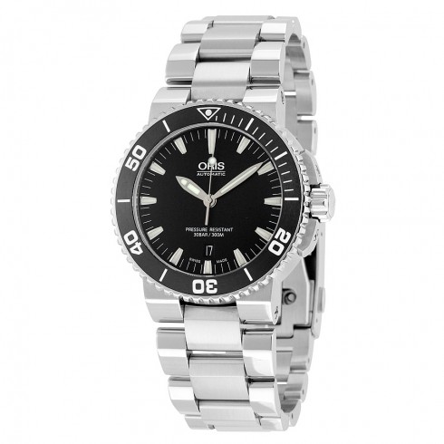 Oris Aquis Date 43 mm Steel Men's Watch 733-7653-4154MB watches