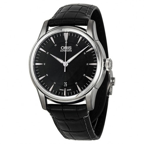 Oris Artelier Automatic Black Dial Stainless Steel Men's Watch 733-7670-4064 watches