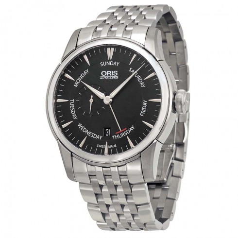 Oris Artelier Automatic Black Dial Stainless Steel Men's Watch 745-7666-4054MB watches
