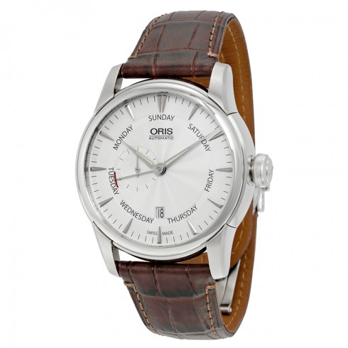 Oris Artelier Automatic Small Second Pointer Day Stainless Steel Men's Watch 745-7666-4051LS watches