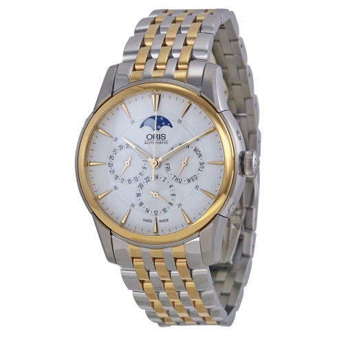 Oris Artelier Complication Silver Dial Men's Watch 01 582 7689 4351-07 8 21 78 watches