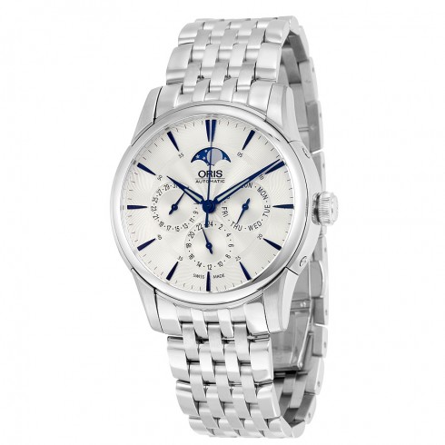 Oris Artelier Complications Automatic Silver Dial Stainless Steel Men's Watch 781-7703-4031MB watches